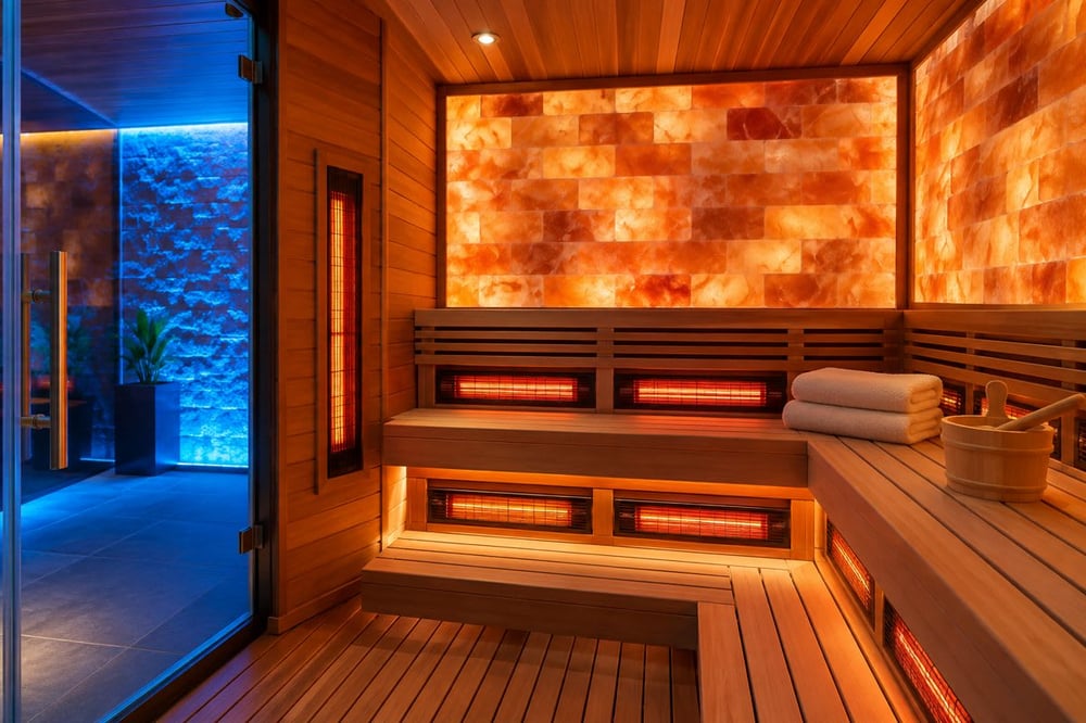 Infrared Salt Sauna