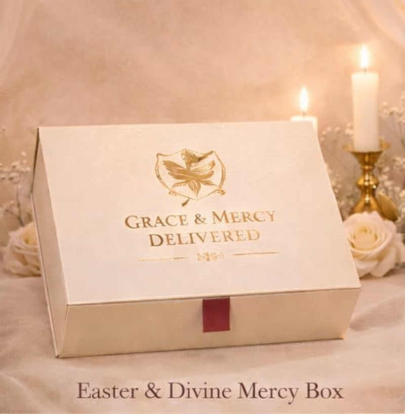 Easter and Divine Mercy Box