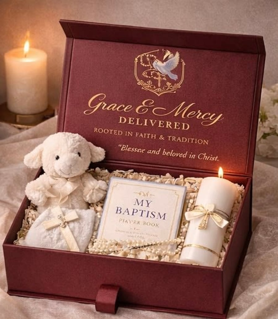 Baptism Blessing Box