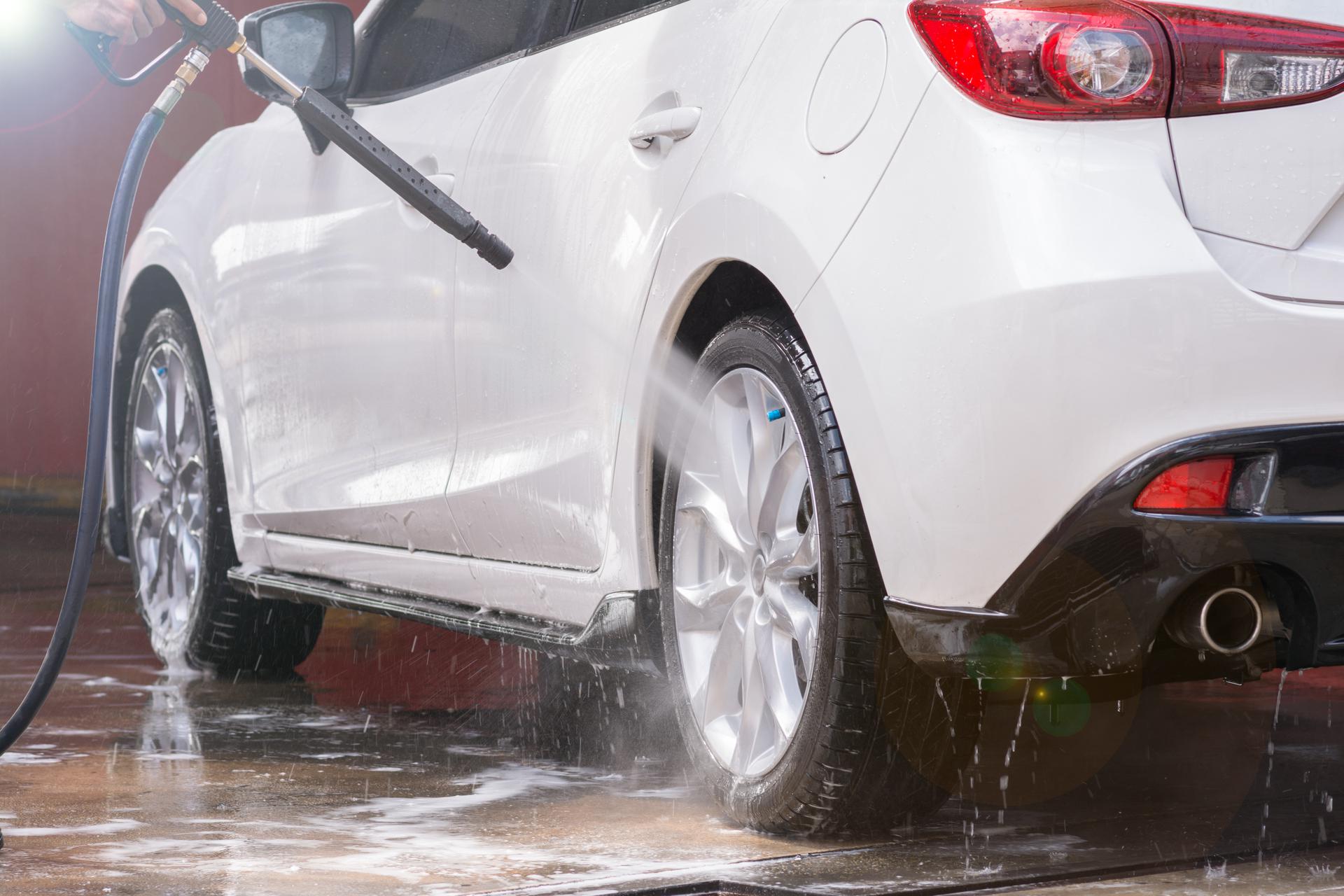 White car Wash