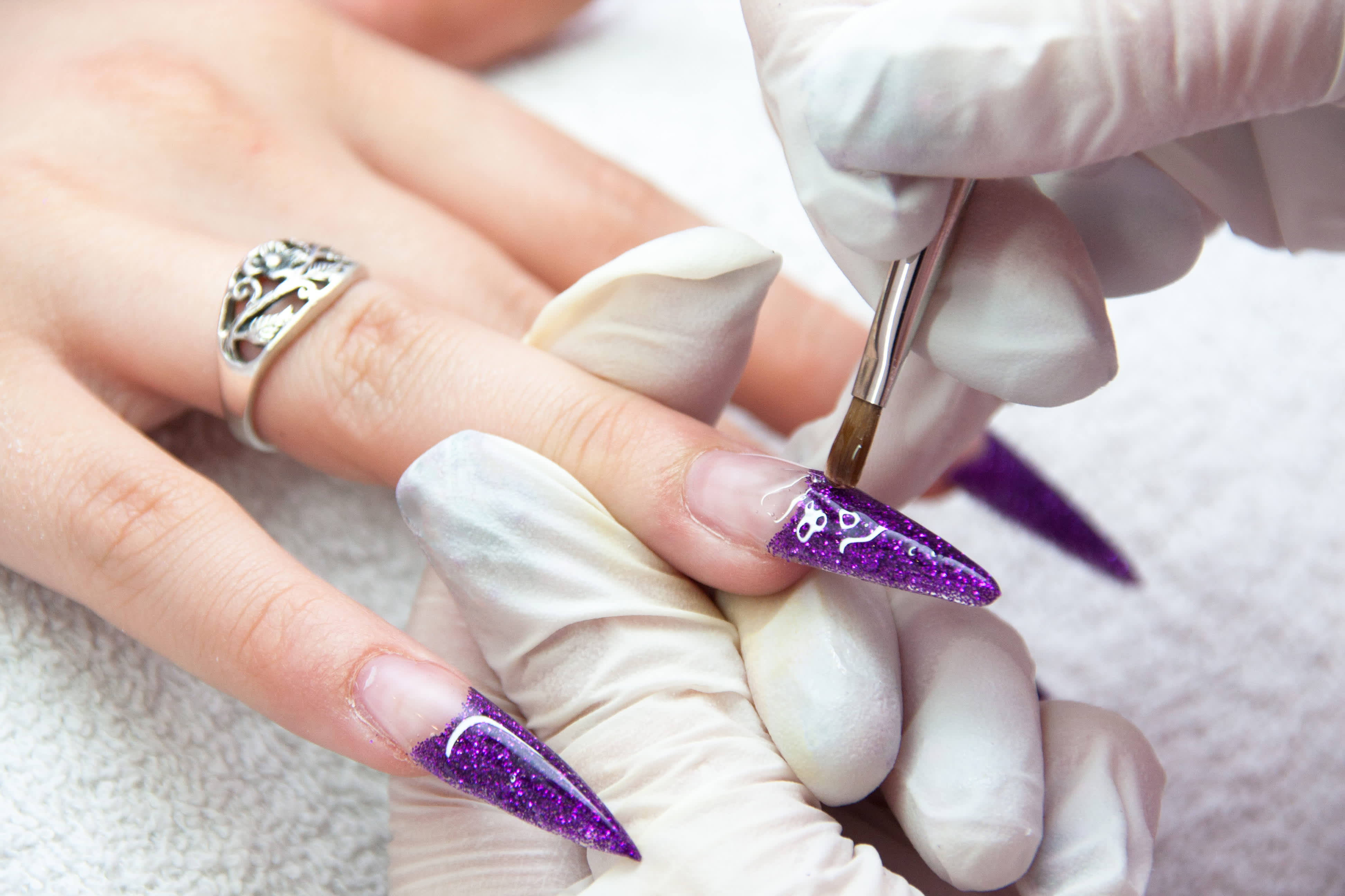 Removing Gel Polish and Nail Extensions