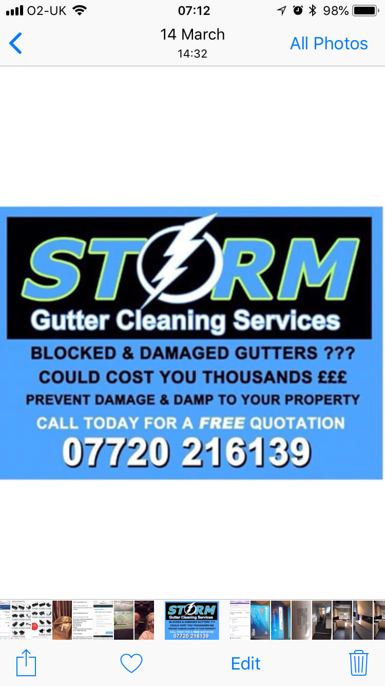 Storm Gutter Cleaning Services