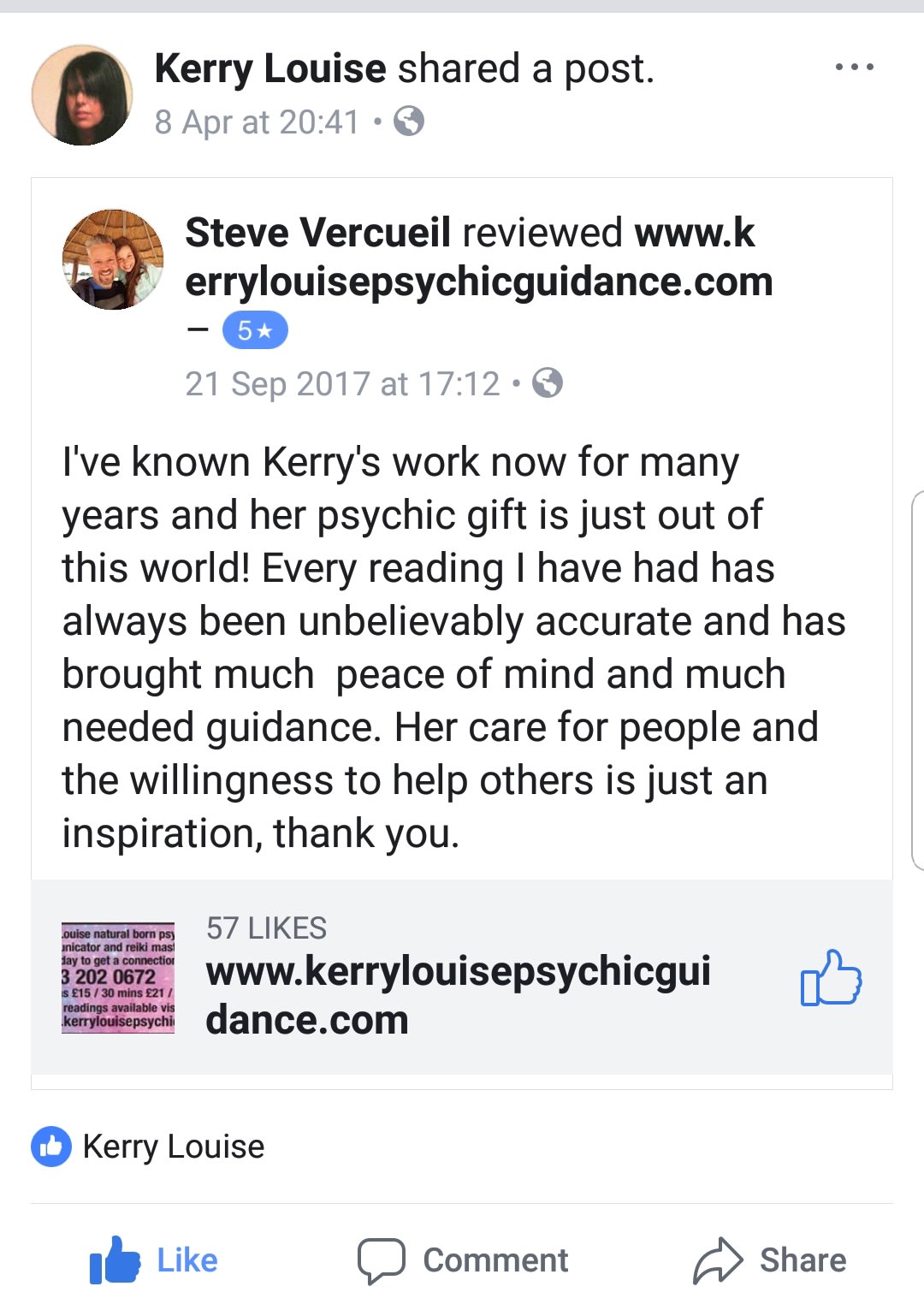 Kerry Louise Psychic Medium - Psychic in Plymouth