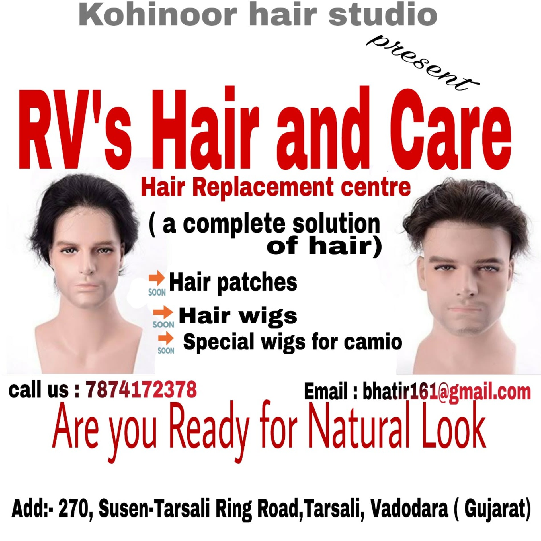 Hair clearance wig vadodara