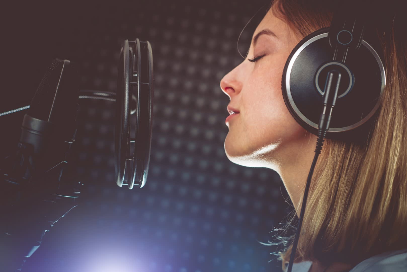 Recording studio interior for Sully Studios