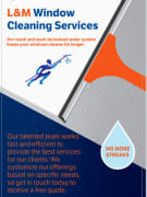 L&M Window Cleaning Services