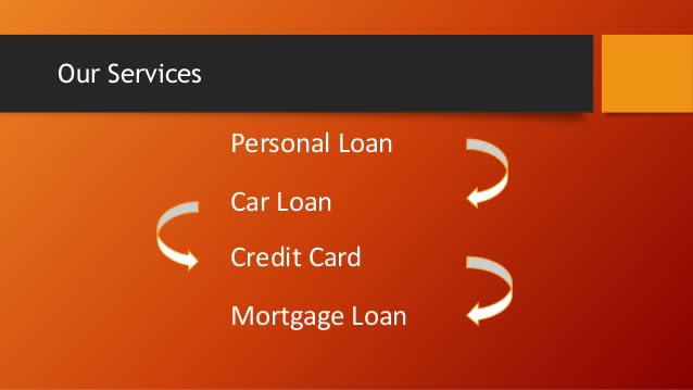 Credit Card and Loan Services