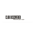 Club Discovered