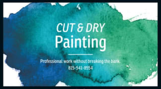 Cut & Dry Painting