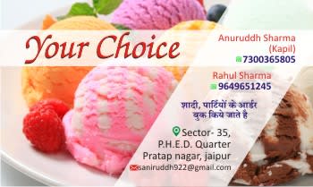 Your Choice Ice Cream Supplyer
