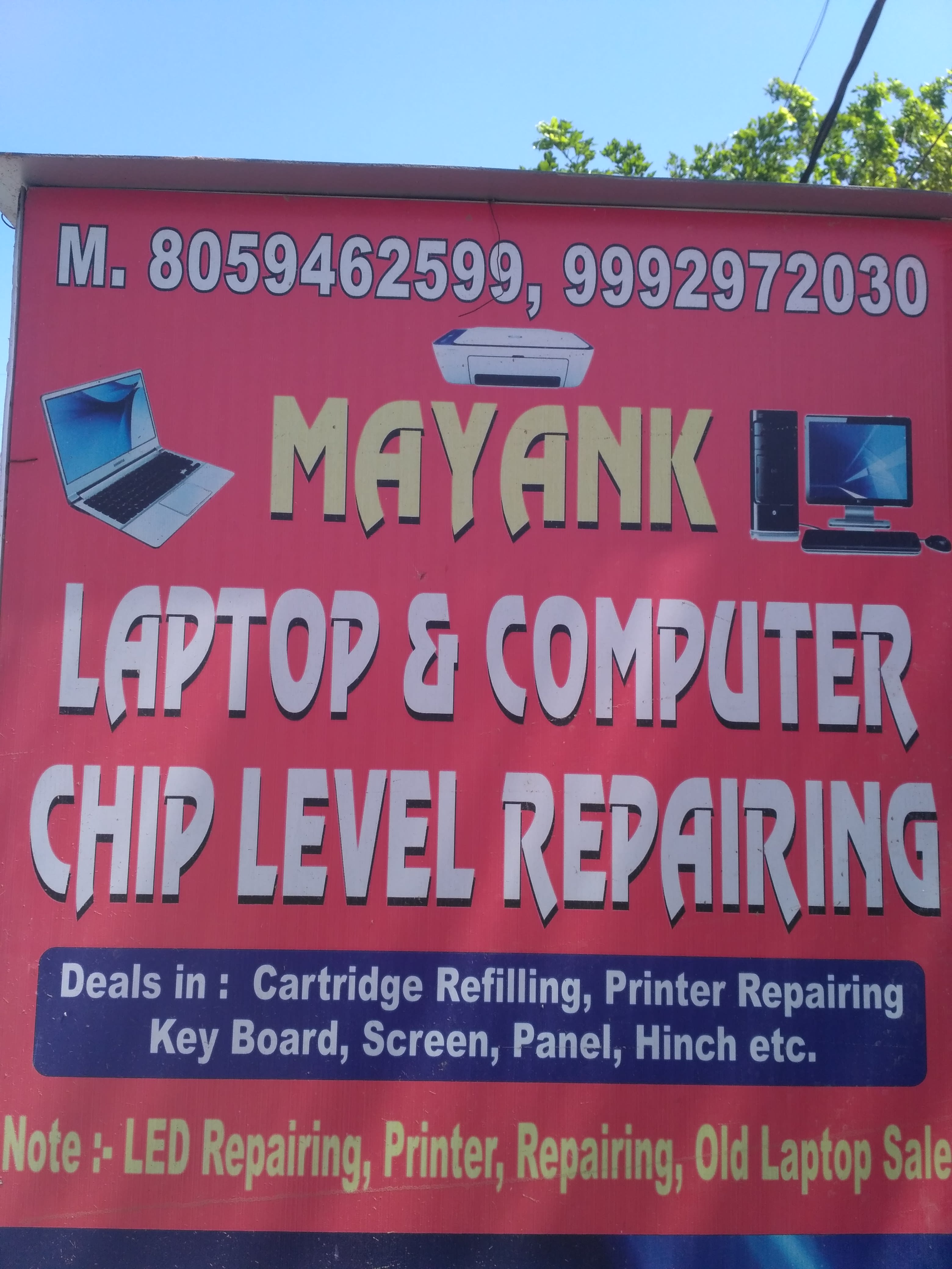 Mayank laptop & computer repairing