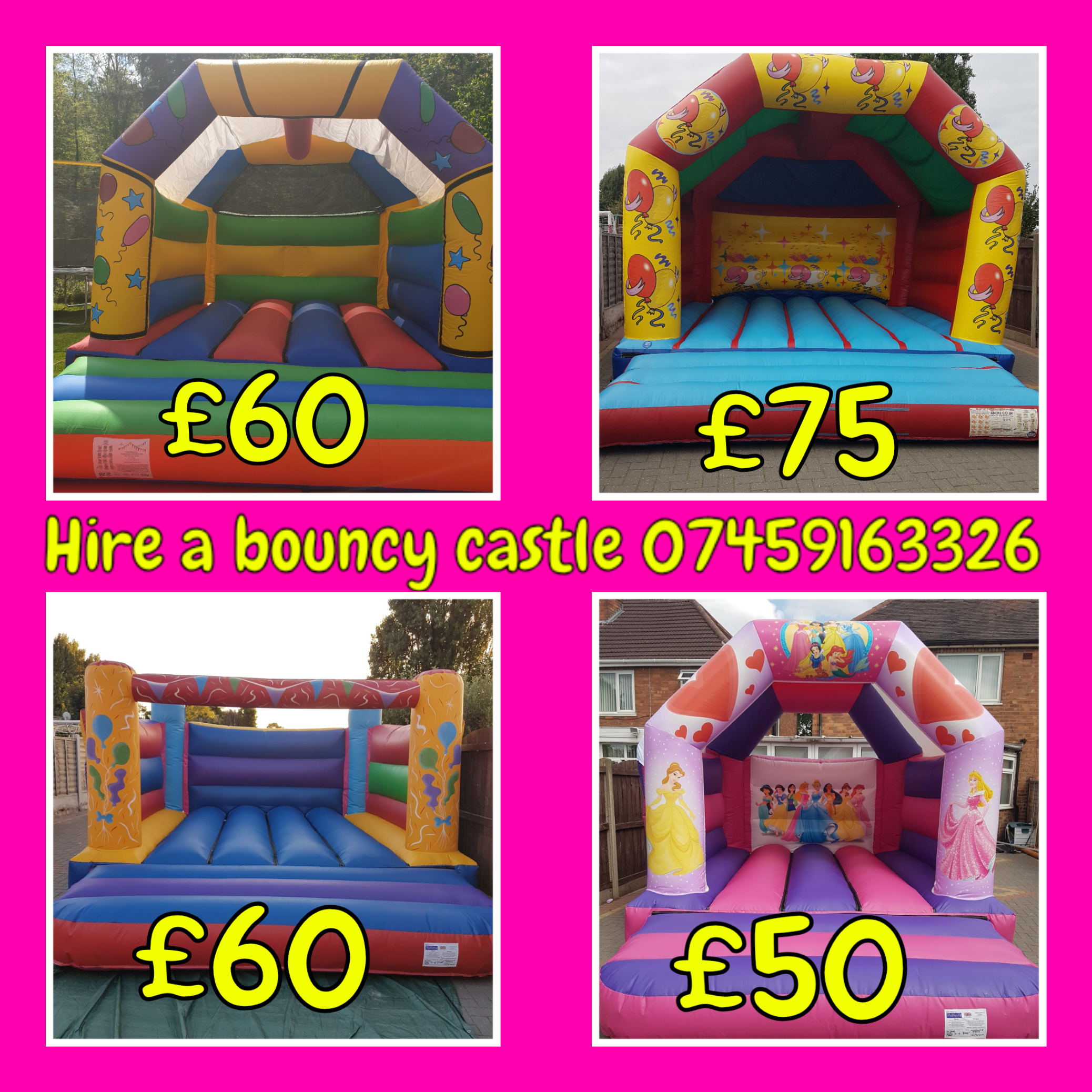 Fun'N Bounce Castles Bouncy Castle Hire in Birmingham