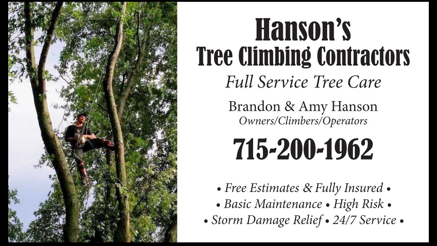 Hanson's Tree Climbing Contractors