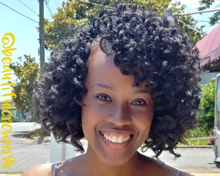 Natural Flexi Rod Set - Hairstyling - Afro Hairdresser | Beautiful Crowns  By Bevlashae