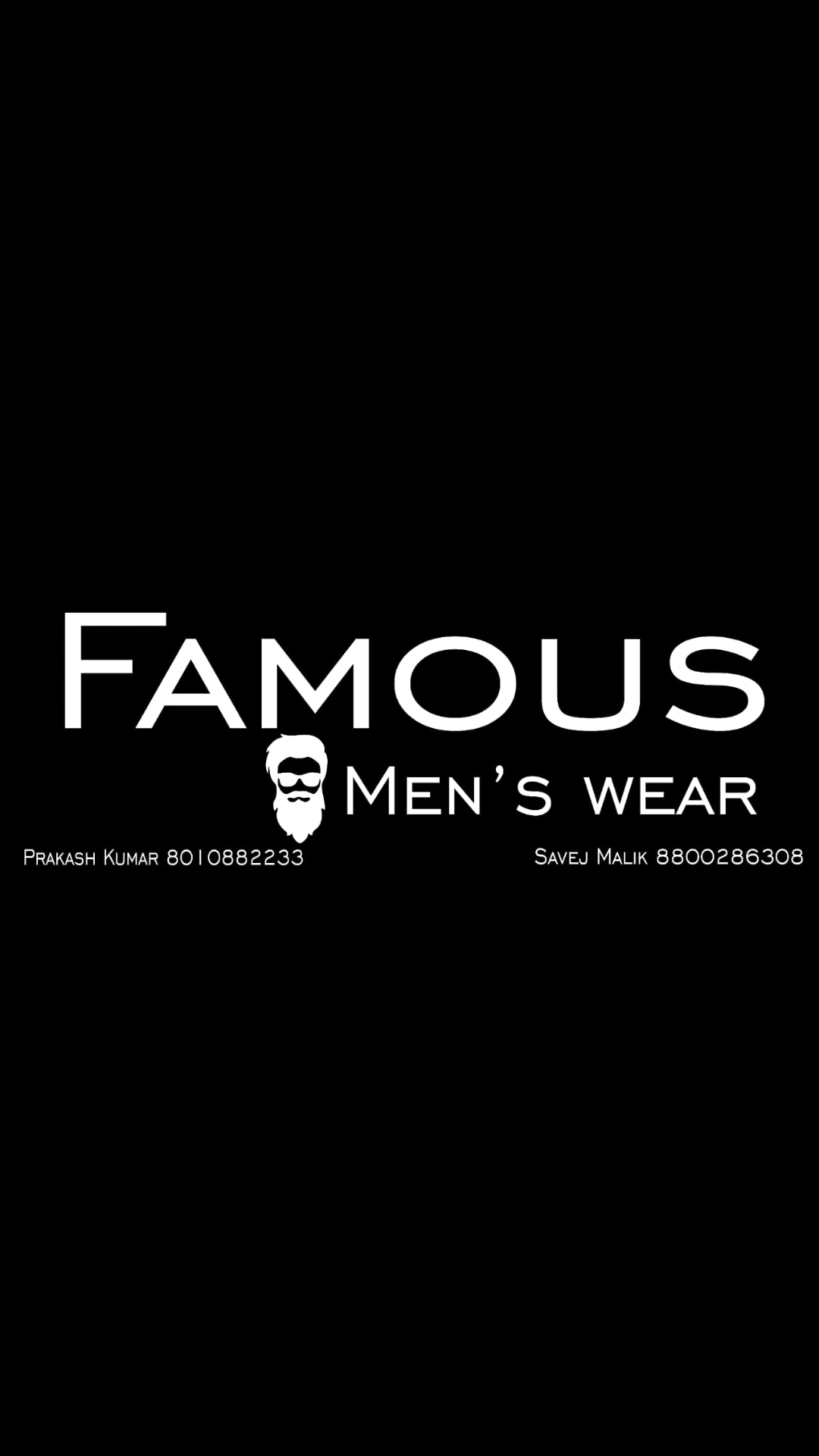 FAMOUS MEN'S WEAR