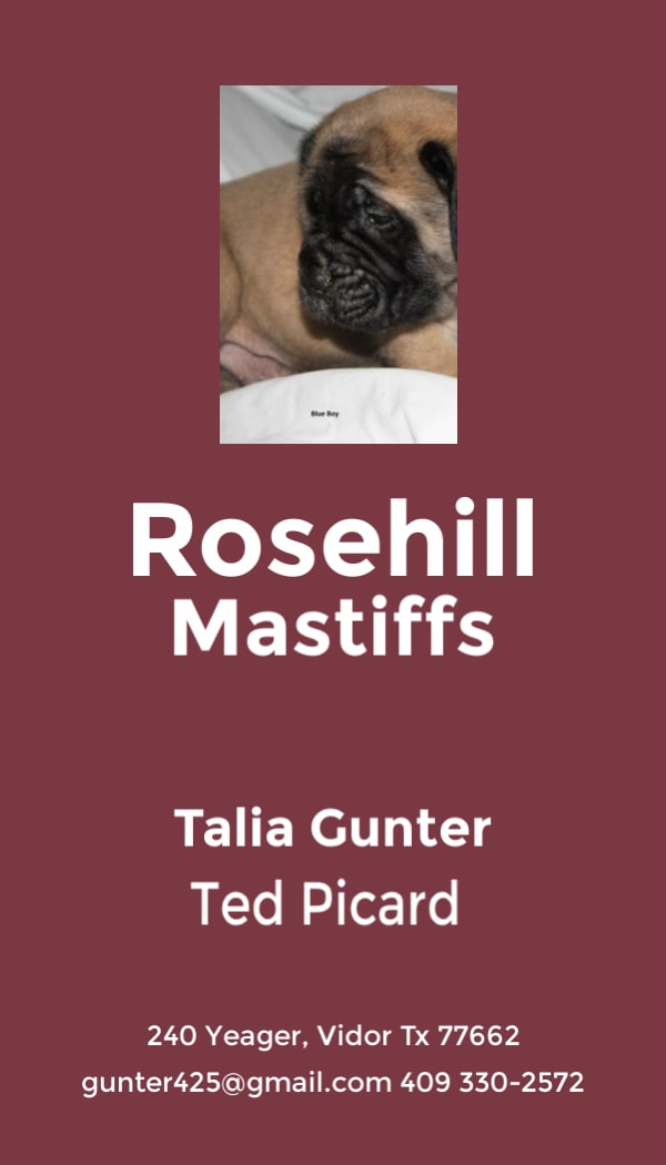 Rosehill Mastiffs