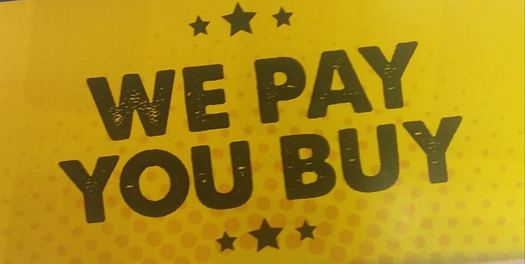 We pay u buy