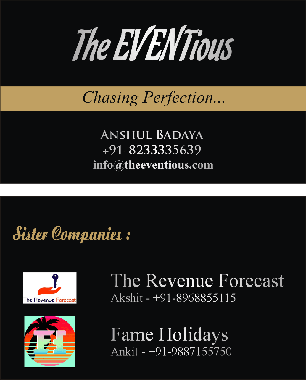 The EVENTious