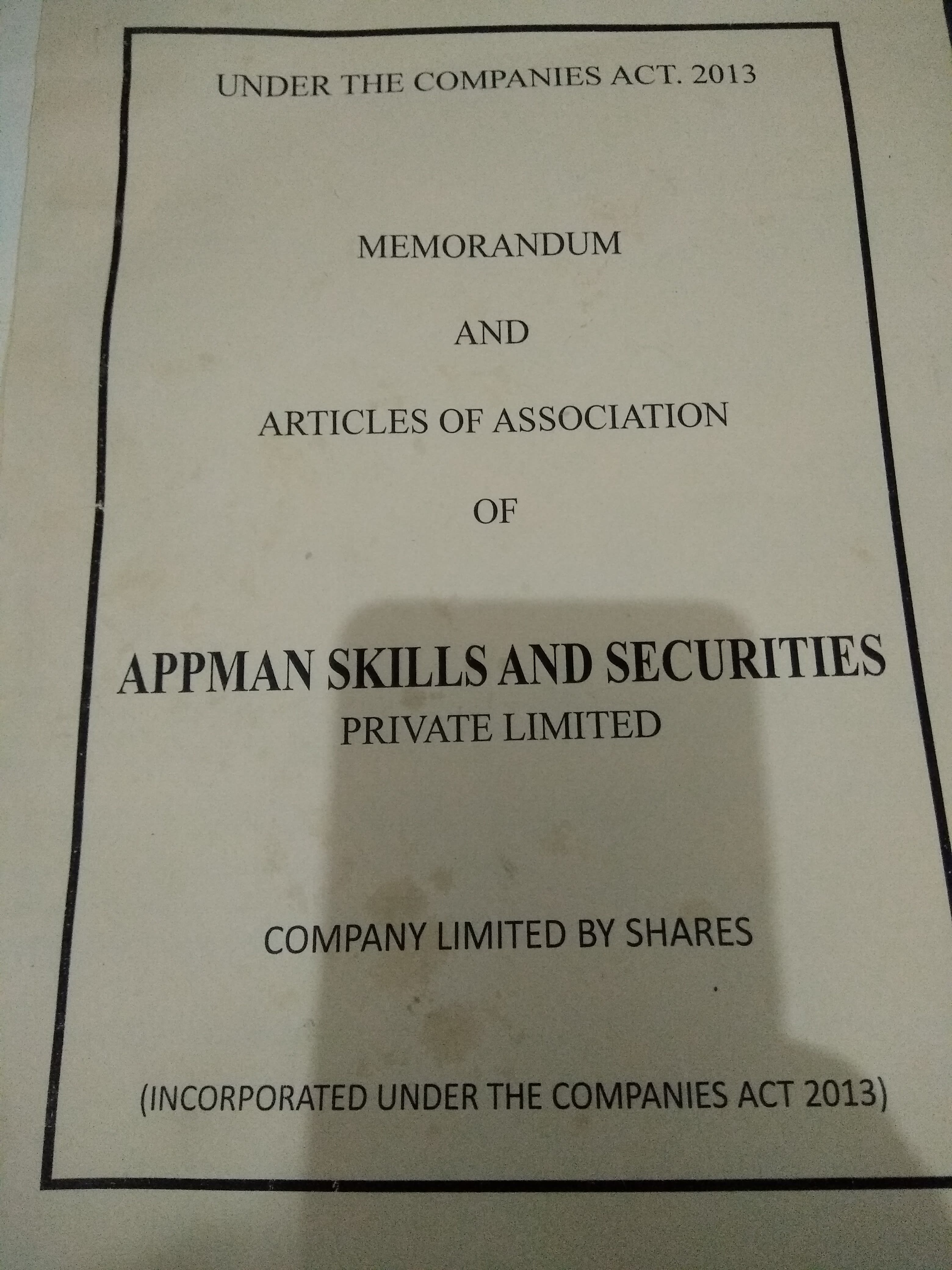 Appman Skills & Securities