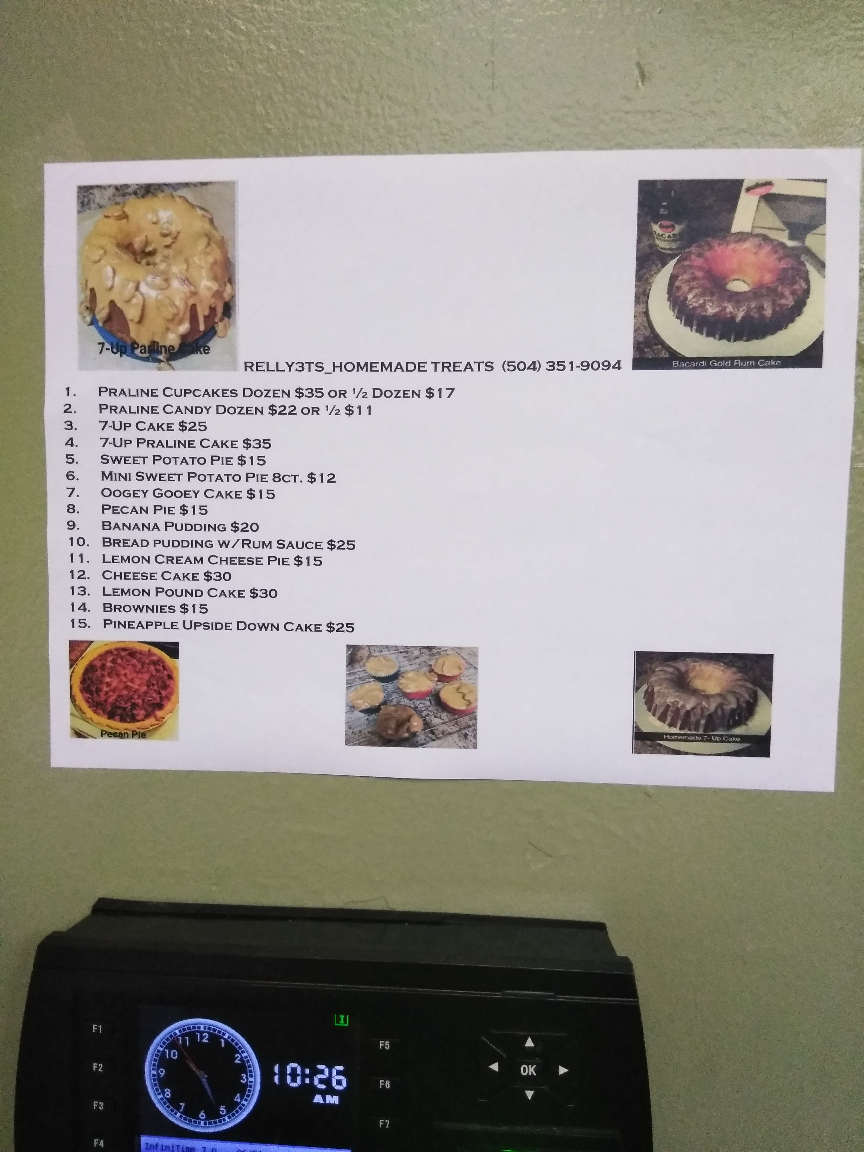 Relly3TS Homemade Treats