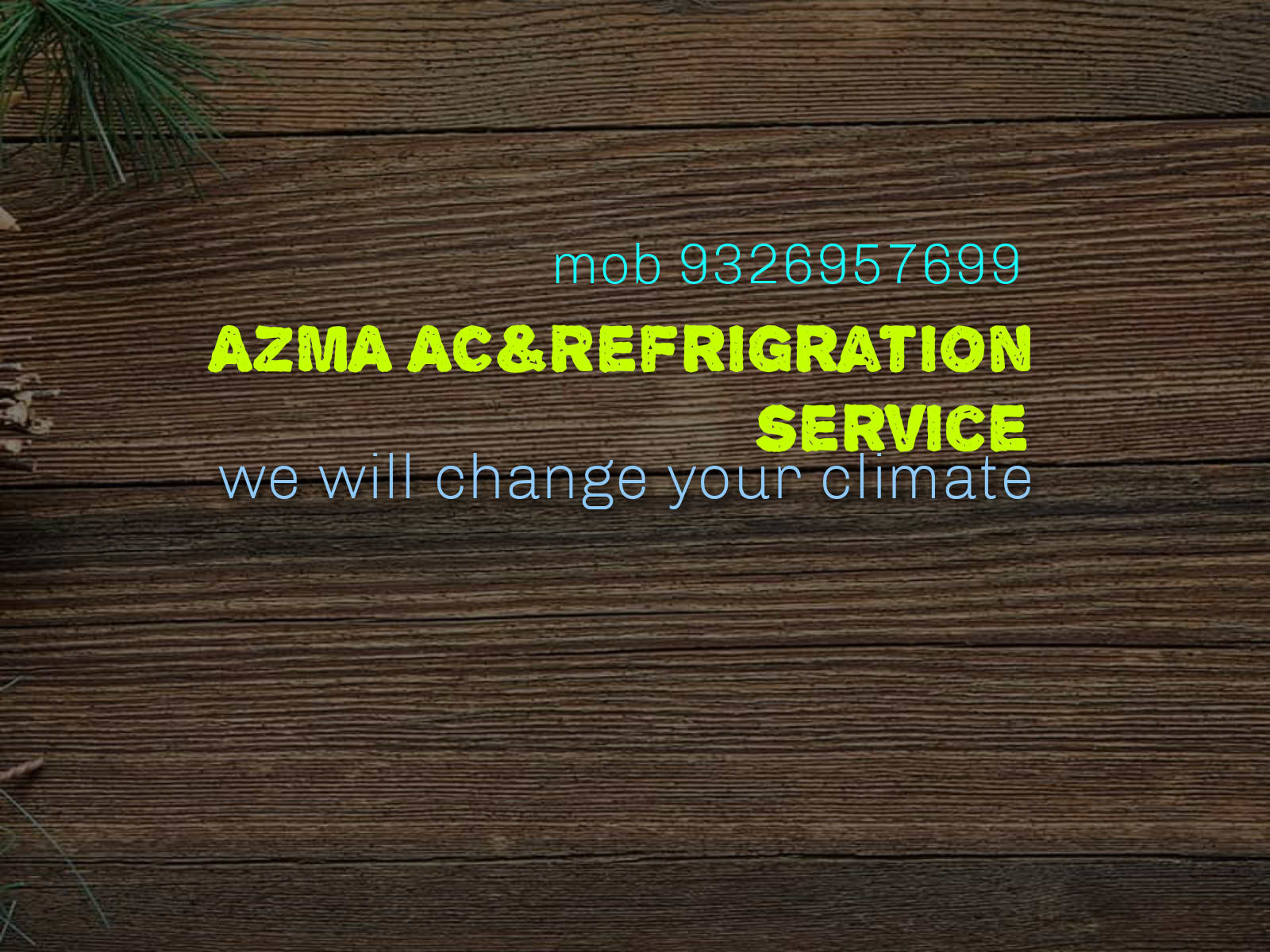 AZMA AC & REFRIGERATION SERVICE