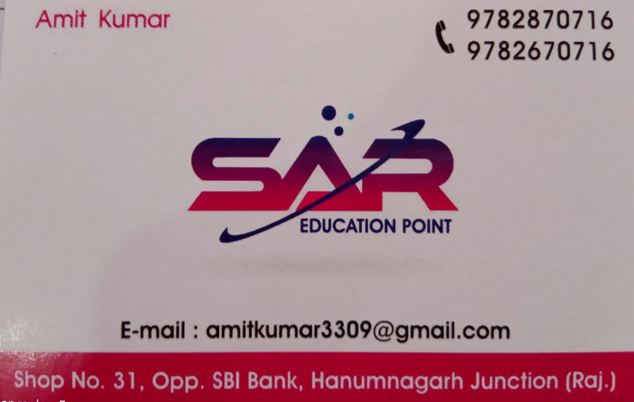 SAR Education Point