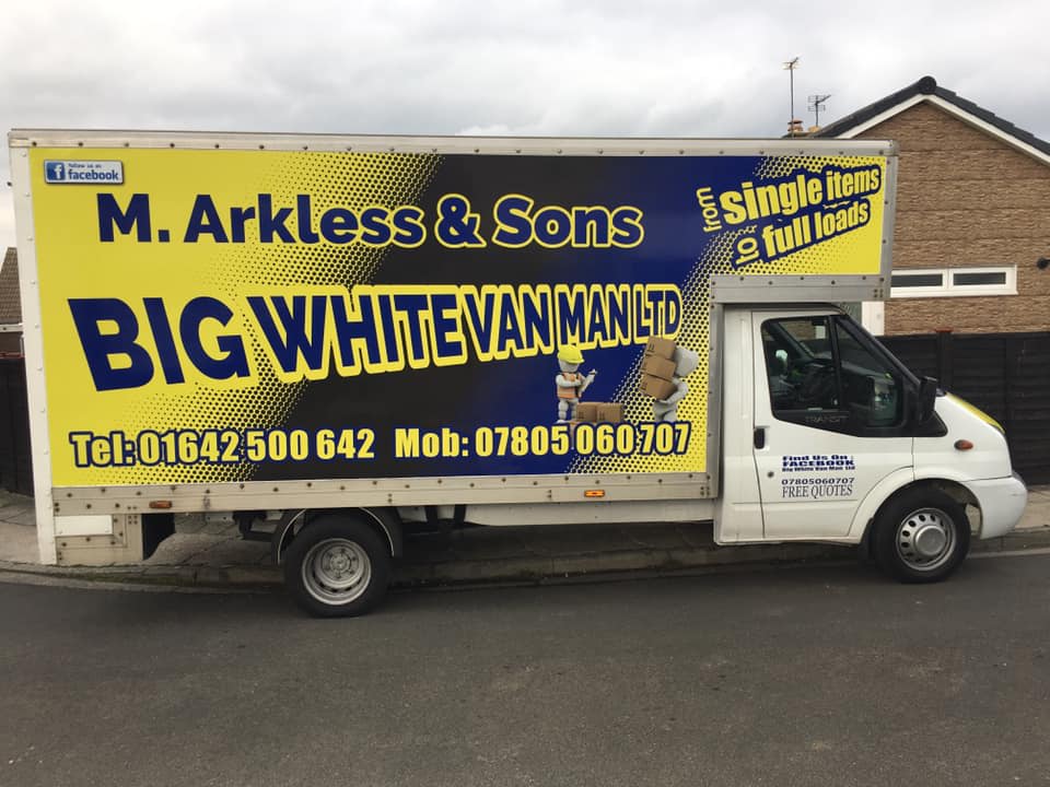 Big White Van Man Ltd Mover Redcar