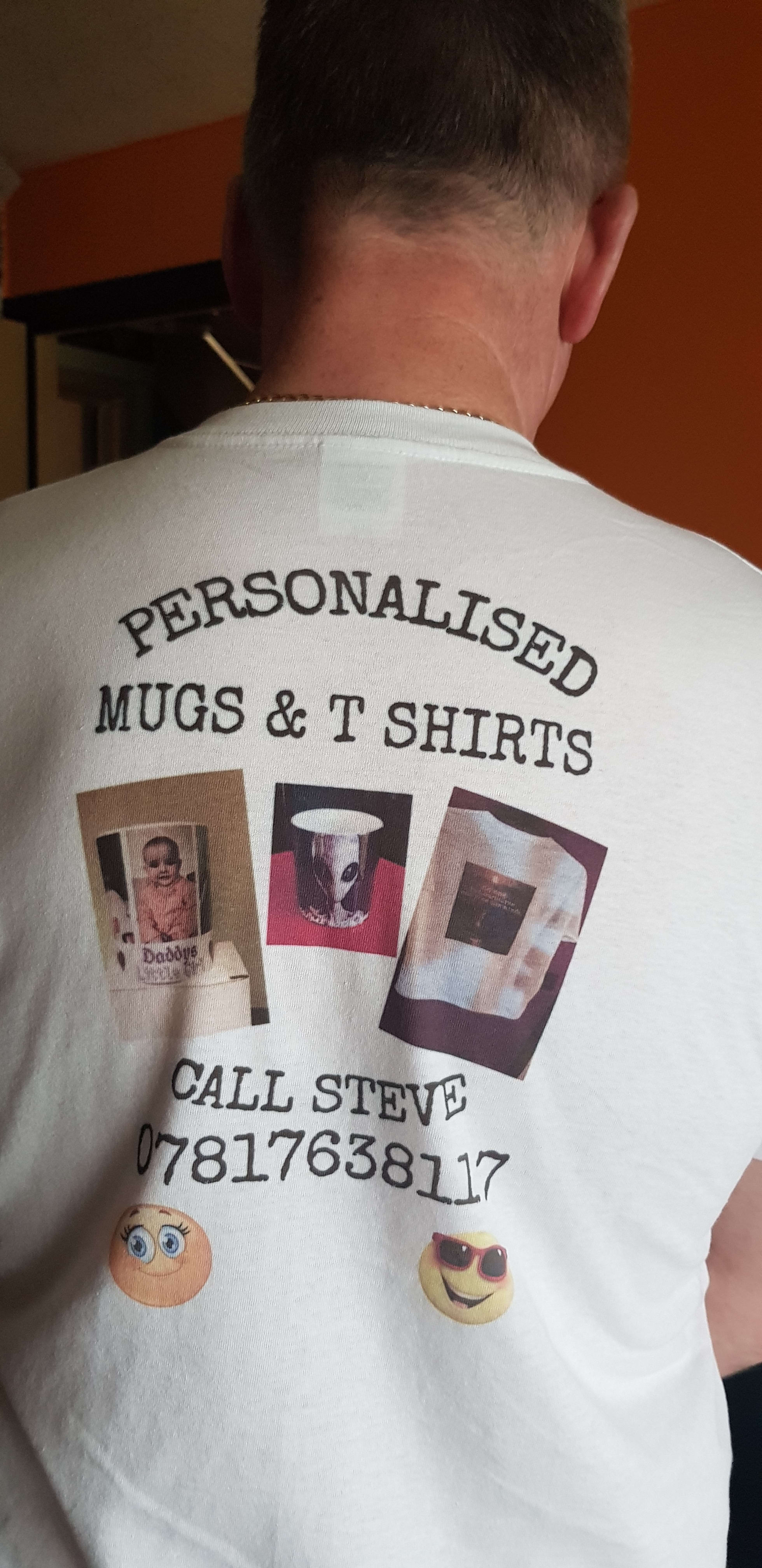 Steves Personalised T Shirts & Mugs