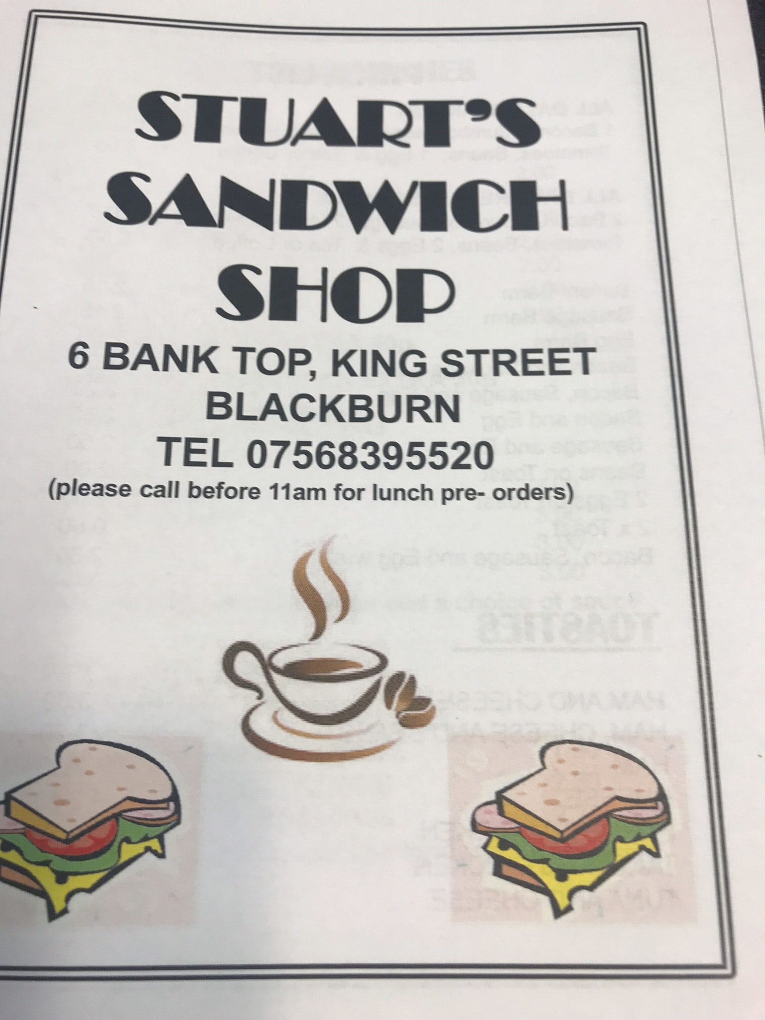 Stuart’s Sandwich Shop