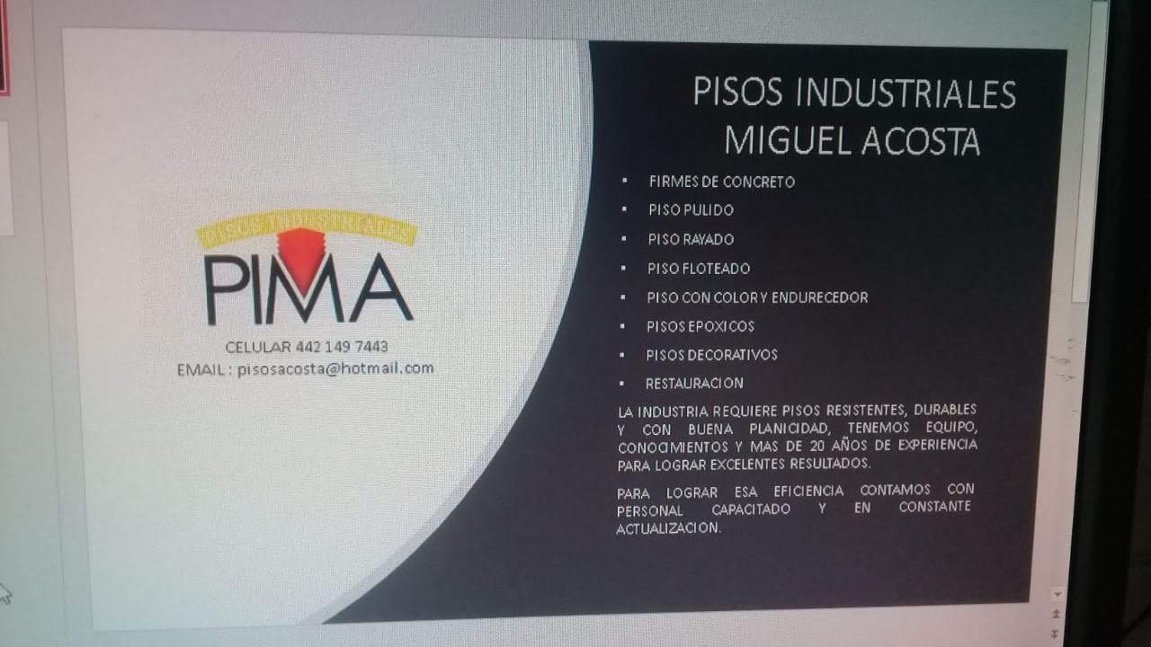 Pisma (Pisos Industriales y Servicios Miguel Acosta)