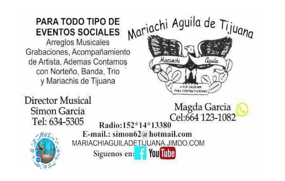 Mariachi Águila de Tijuana - Música para eventos | Tijuana