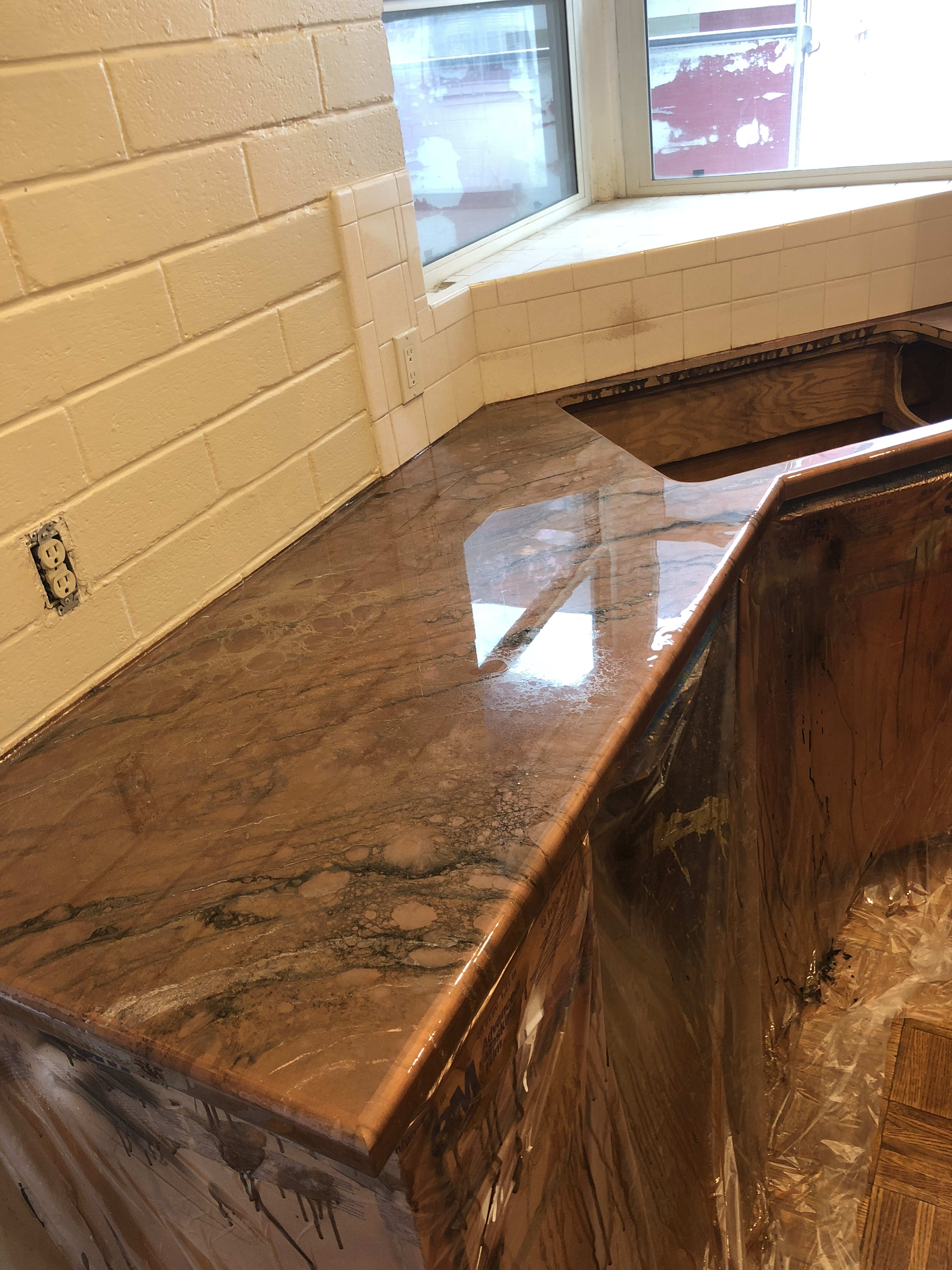 Epoxy Countertops - Granite - Epoxy Countertop Fabrication 