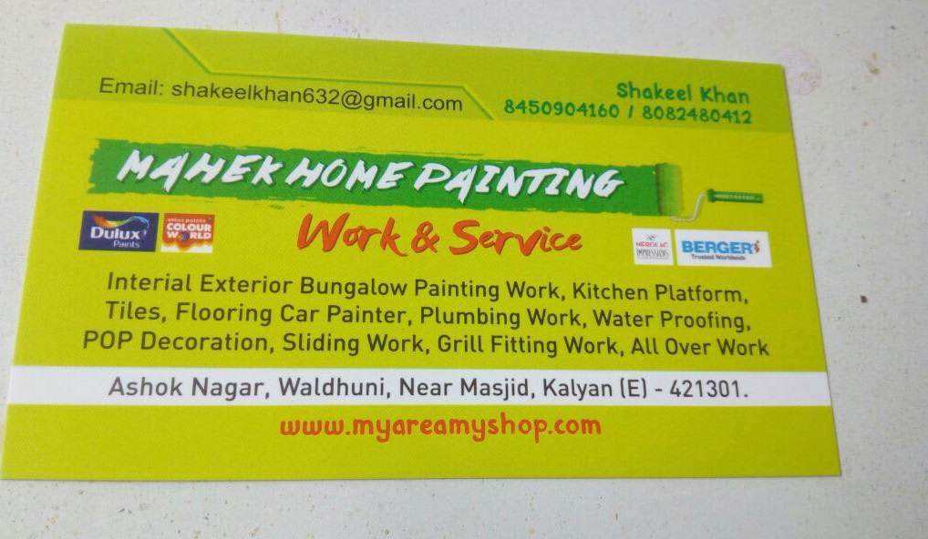 Mahek Home Painting And Interior designer 