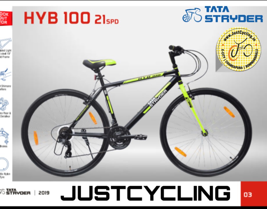 tata hyb 100 cycle price