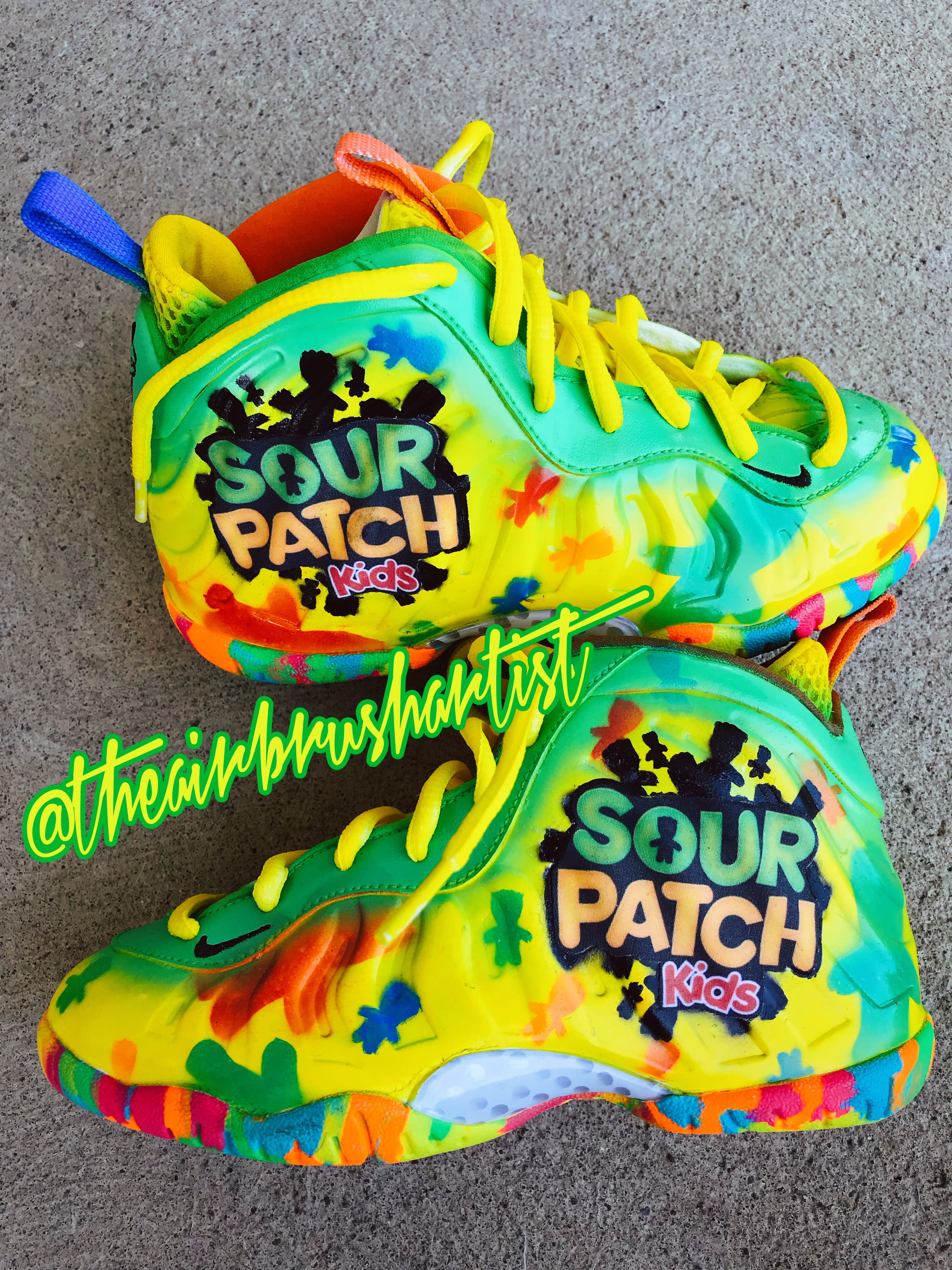 sour patch jordans