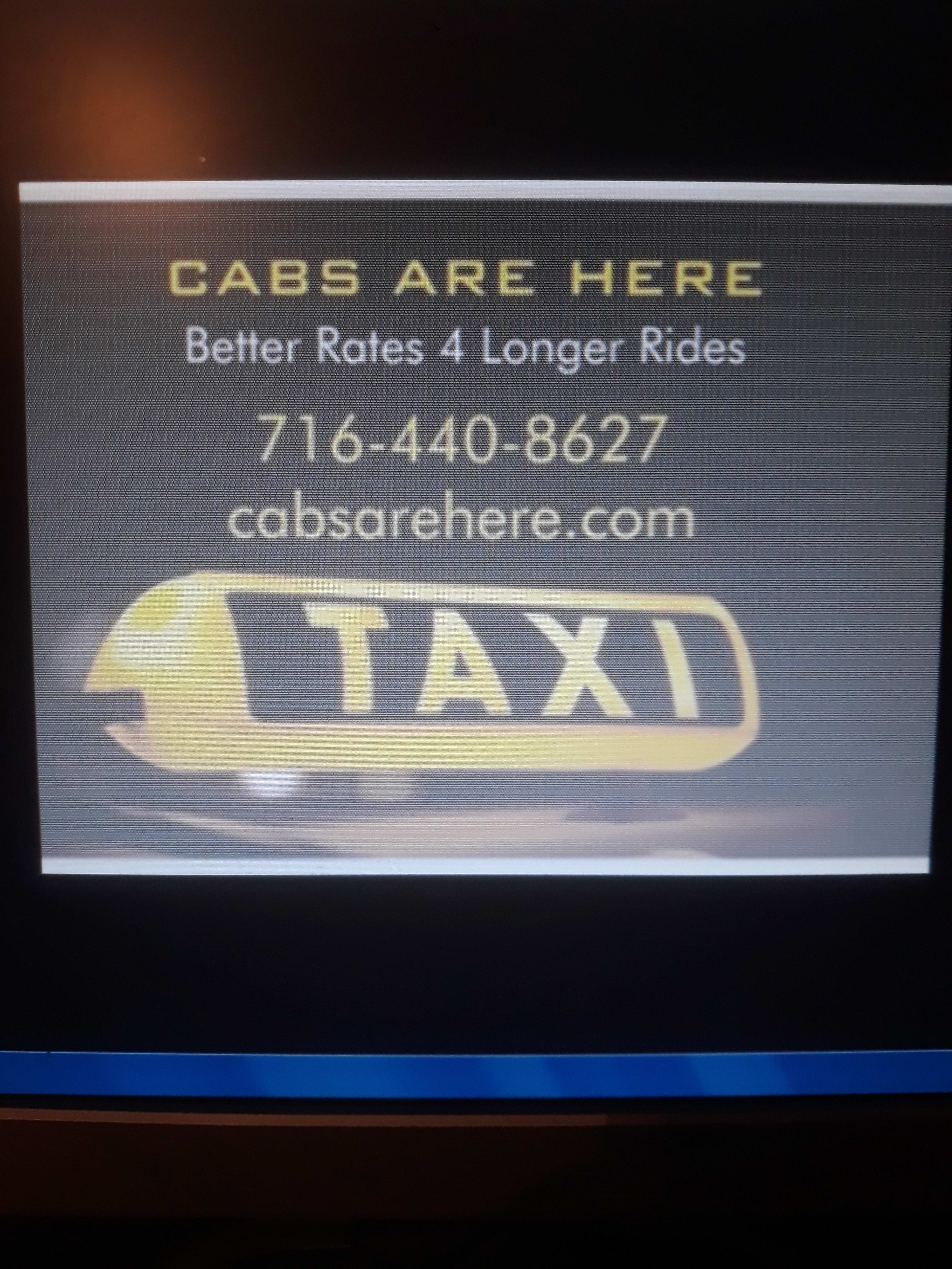 Cabs Are Here