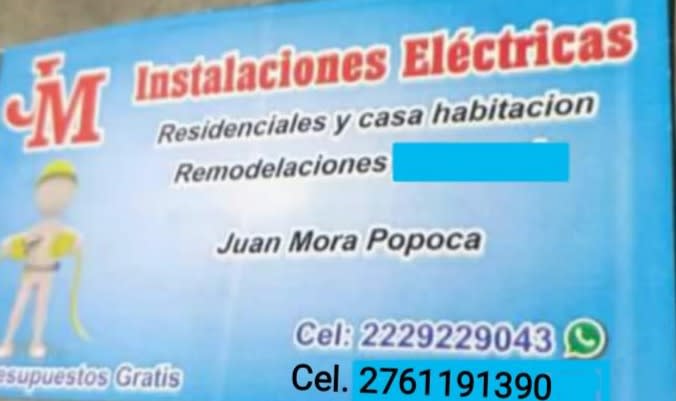 JM  TRABAJOS DE ELECTRICIDAD