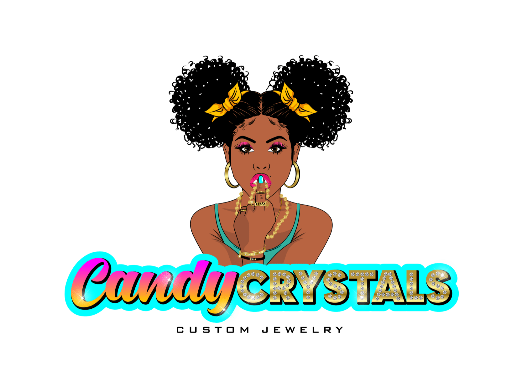 🍭🍬Candy Crystals Custom Jewelry💎💍