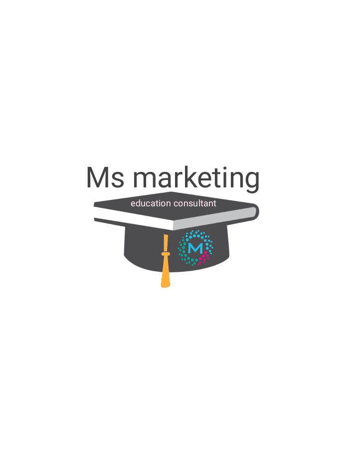 MS Marketing Education cansultant your Study guide