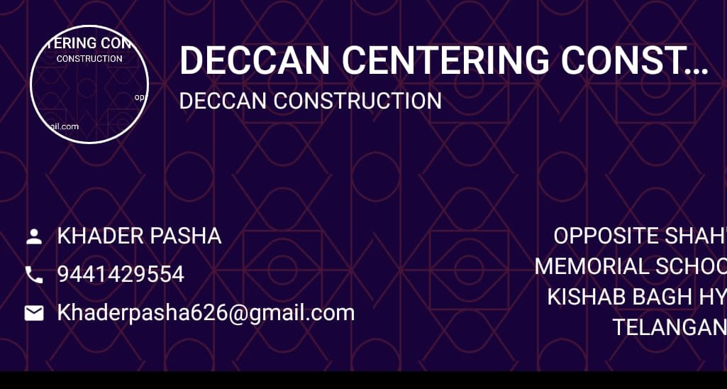 Deccan Centering Construction