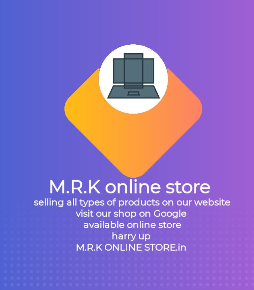 M.R.K Online Store