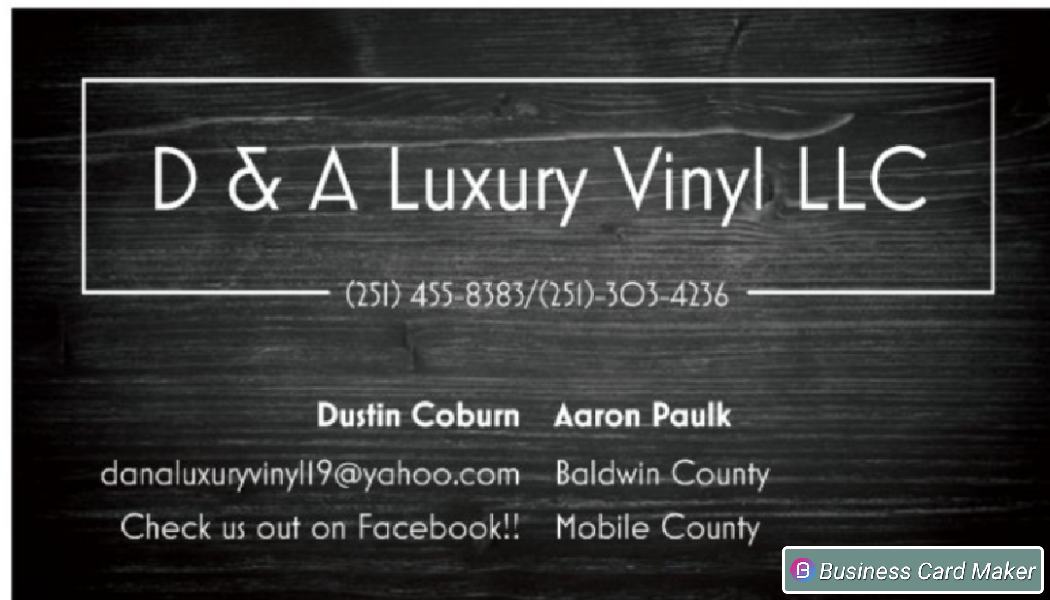 D & A Luxury Vinyl LLC