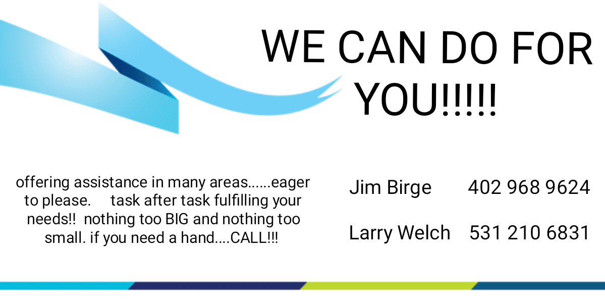 We Can Do For You!