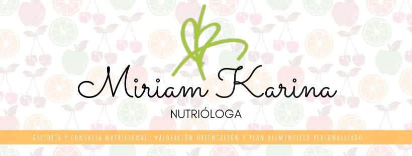 Miriam Karina Nutriologa