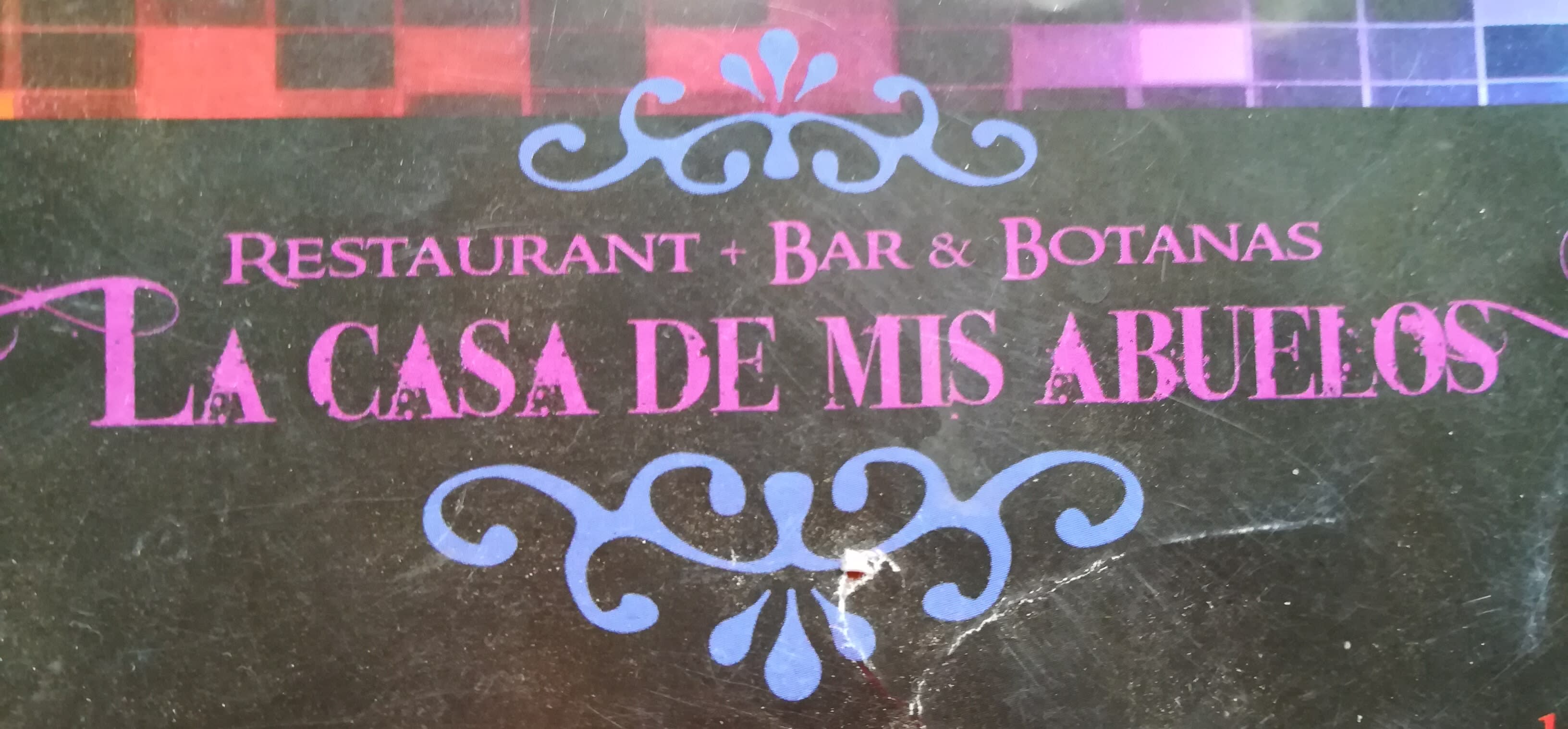 Restaurante Bar La Casa De Mis Abuelos