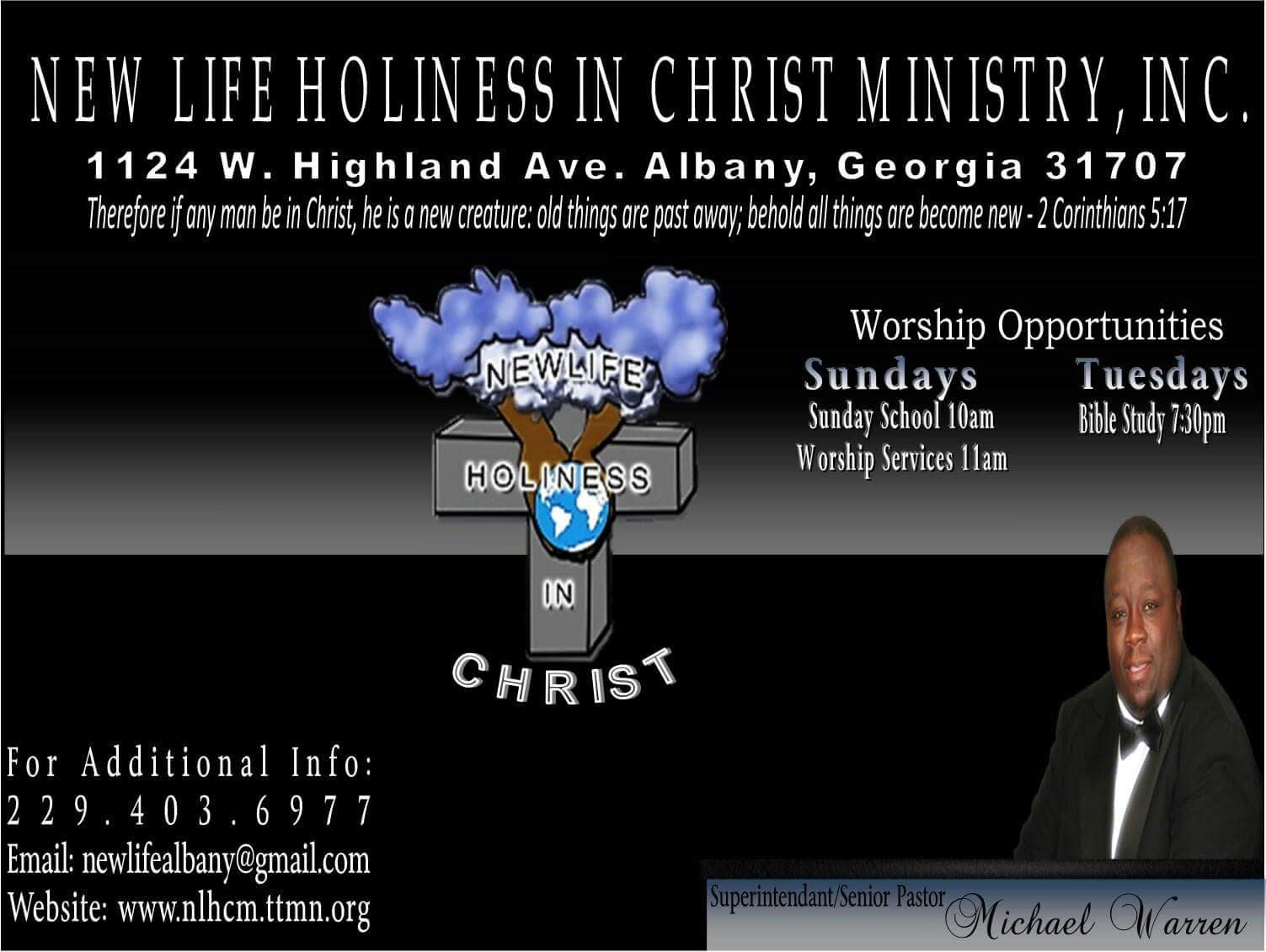 New Life Apostolic Church Ministry, Inc