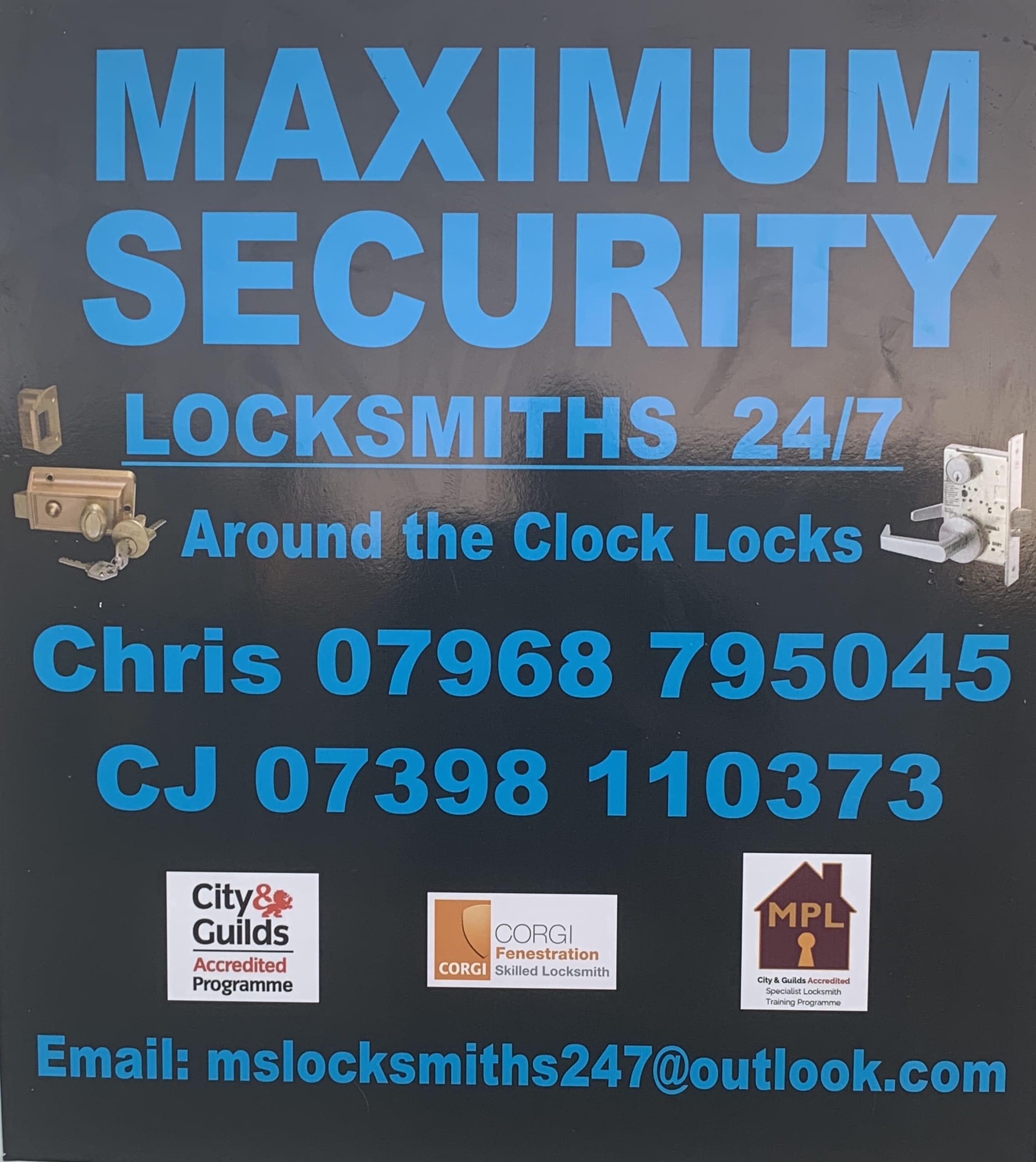 Maximum Security Locksmiths 24/7