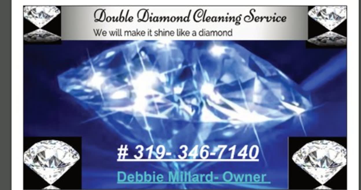 DOUBLE DIAMOND CLEANING SERVICE. We are the most persnickety & finicky cleaning service around town!