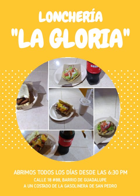 Lonchería "La Gloria"