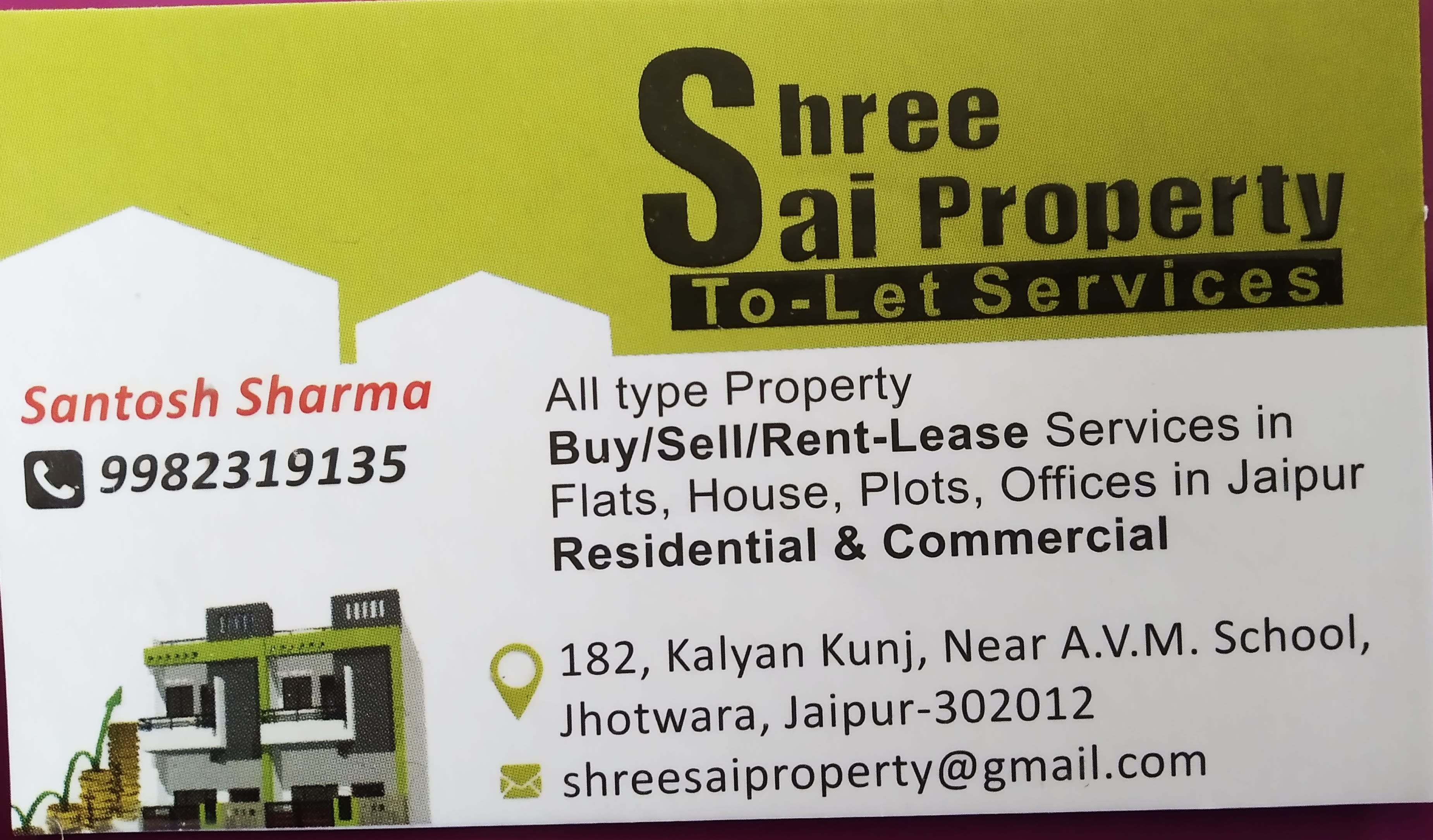 Shree Sai Property & To Let Service